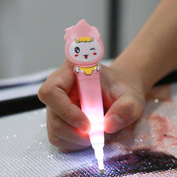 Pluma de luz especial