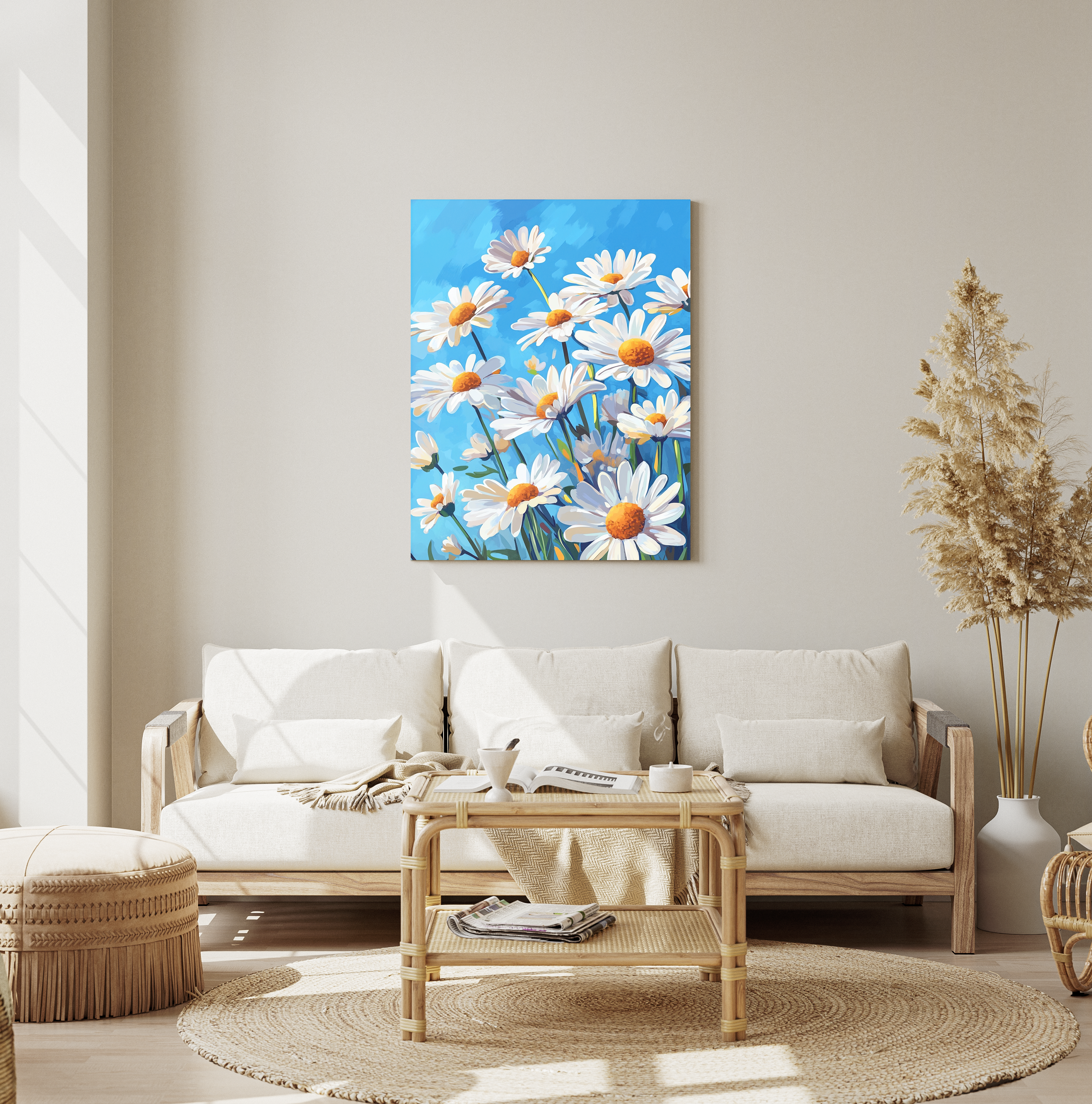 Margaritas en el Cielo de Verano