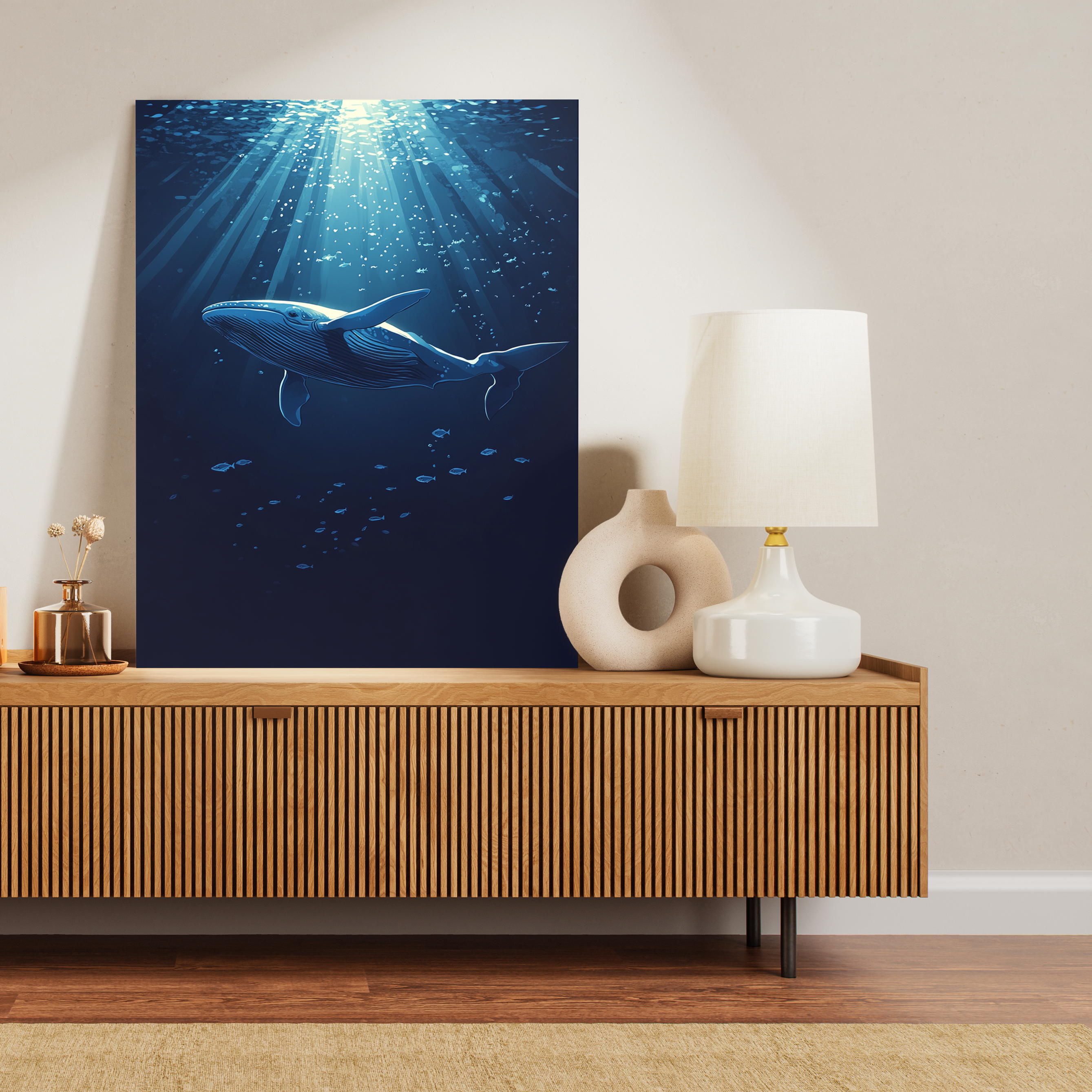 Serenidad Azul Profundo