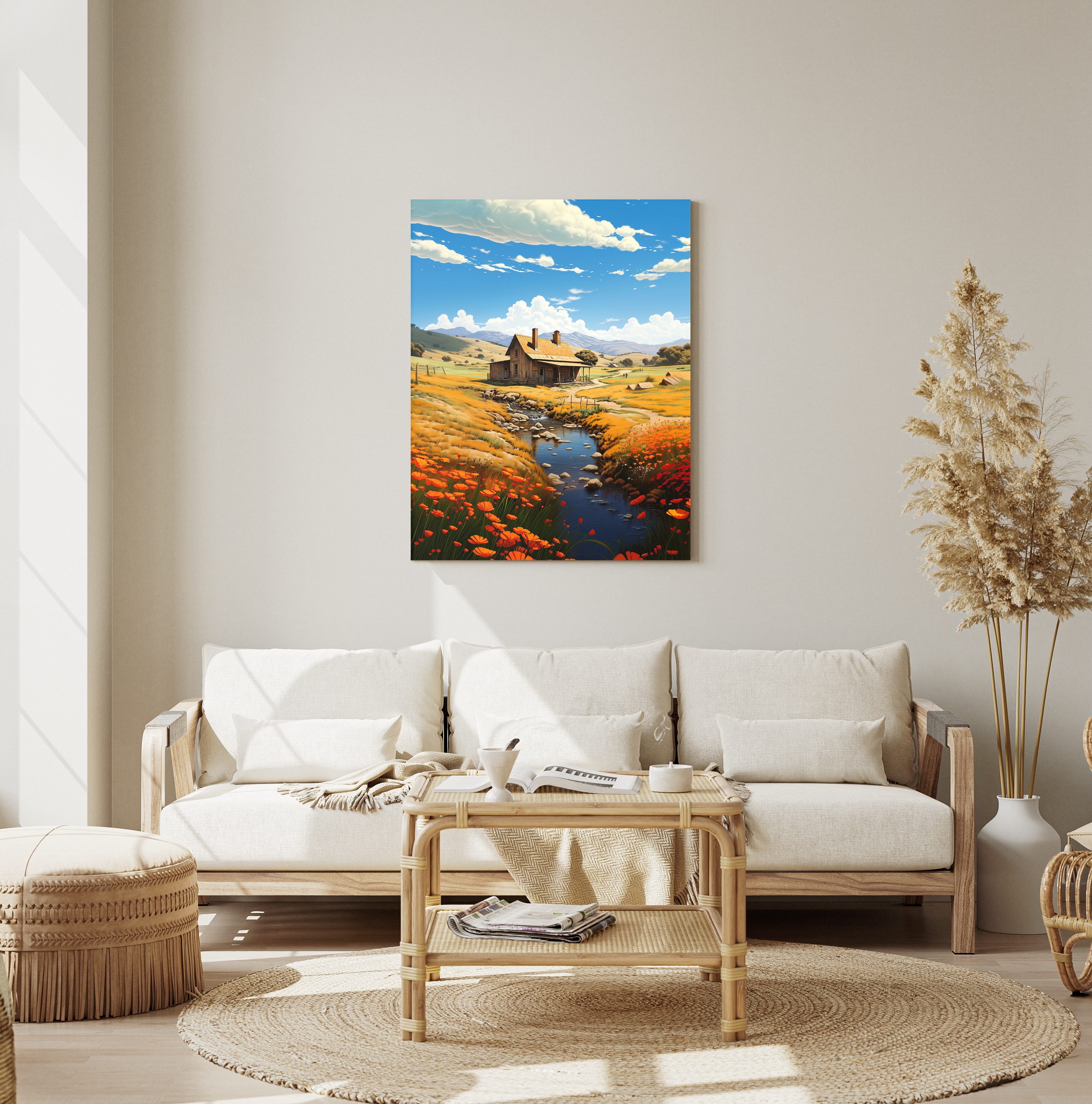 Felicidad del Campo de Amapolas