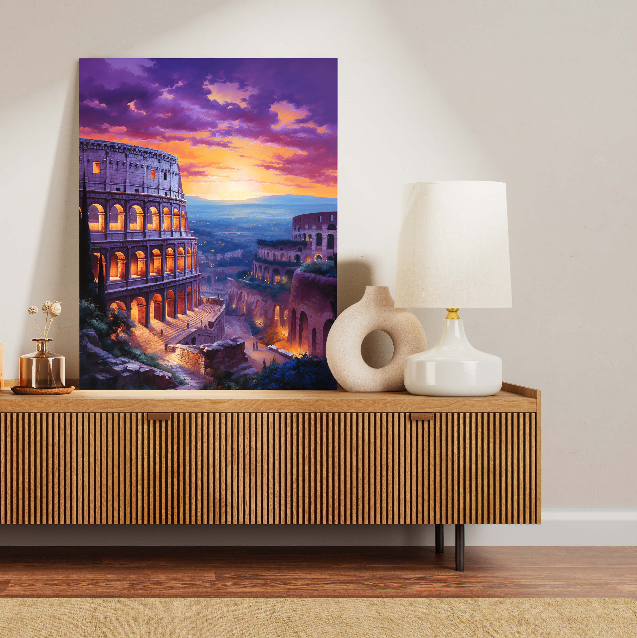 Crepúsculo en el Coliseo