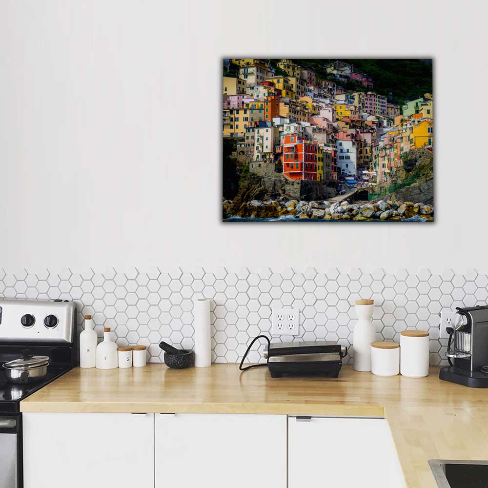 Casas de colores en Italia