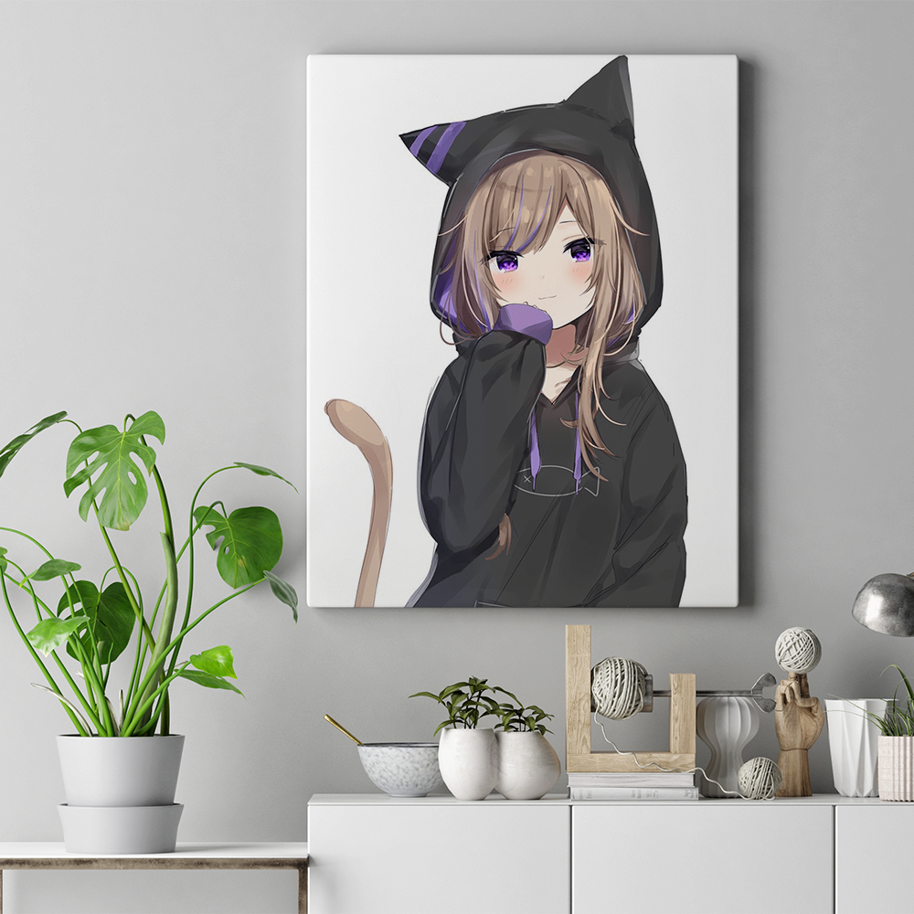 La chica del gato