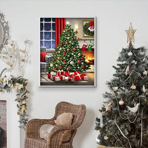 Acogedora sala de Navidad - Hola Hobby