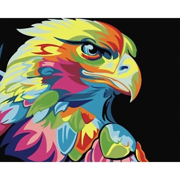 Aguila de colores - Hola Hobby