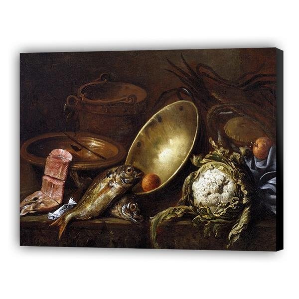 Antonio de Pereda y Salgado 'Bodegón de cocina' - Hola Hobby