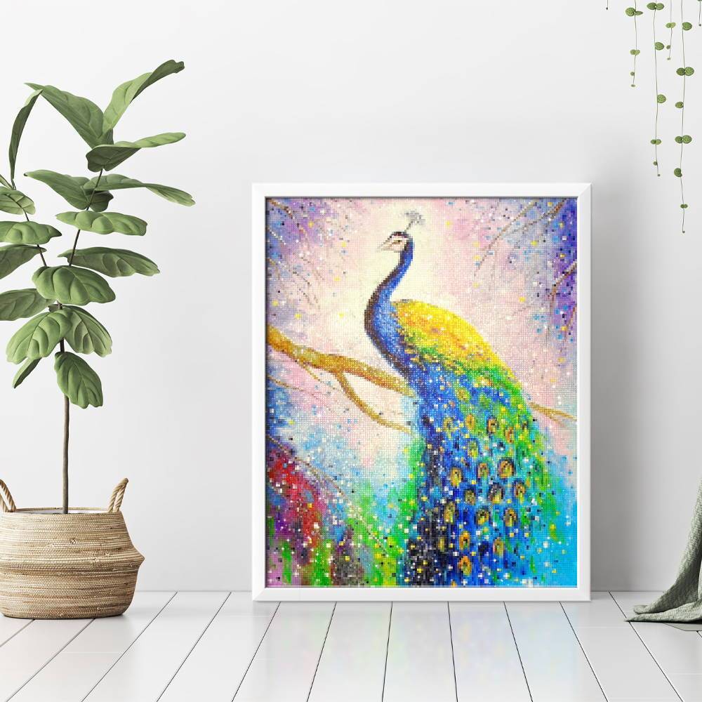 Arte del pavo real - Hola Hobby