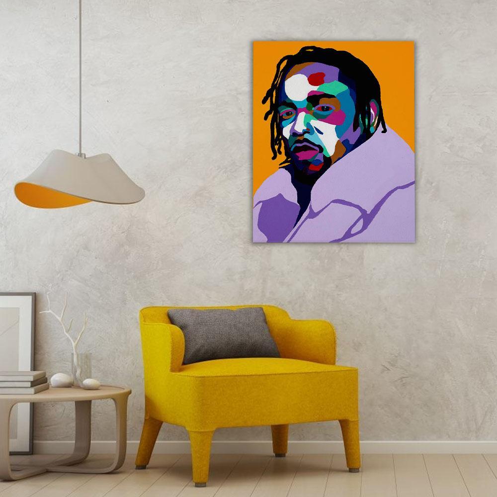 Arte pop de Kendrick - Hola Hobby