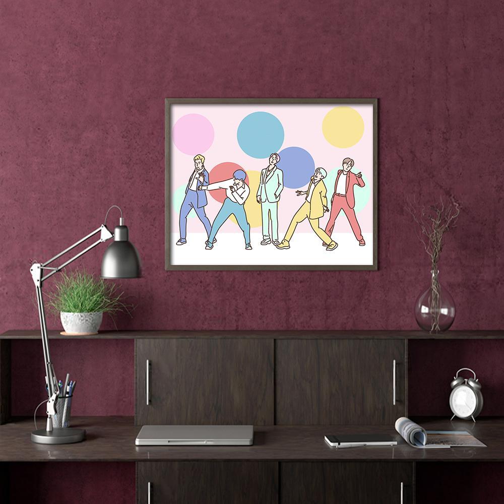 Banda colorida de K-Pop - Hola Hobby