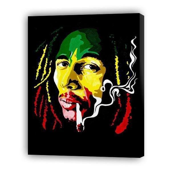 Bob Marley coloreado - Hola Hobby