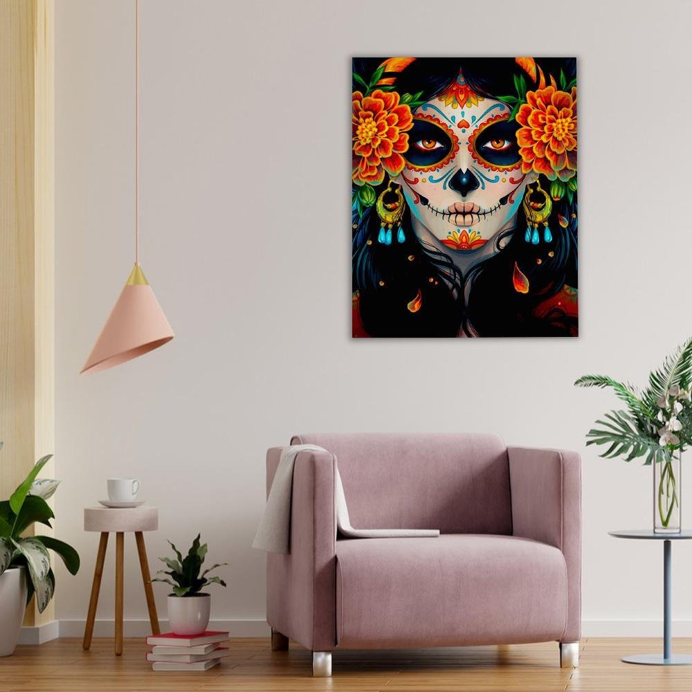 Bruja con flores - Hola Hobby