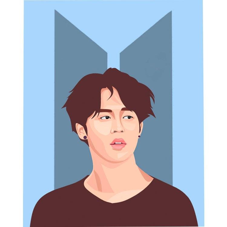 BTS Chico colorido - Hola Hobby