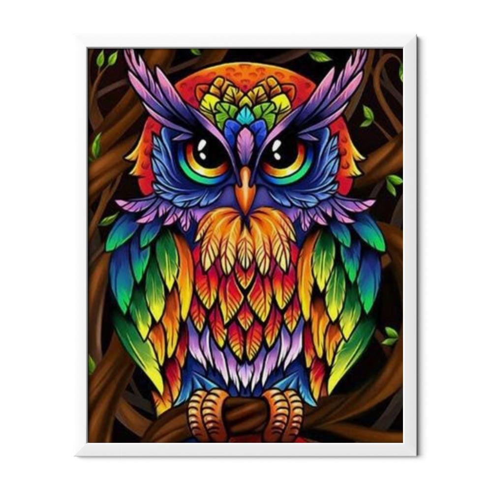 Búho colorido - Hola Hobby