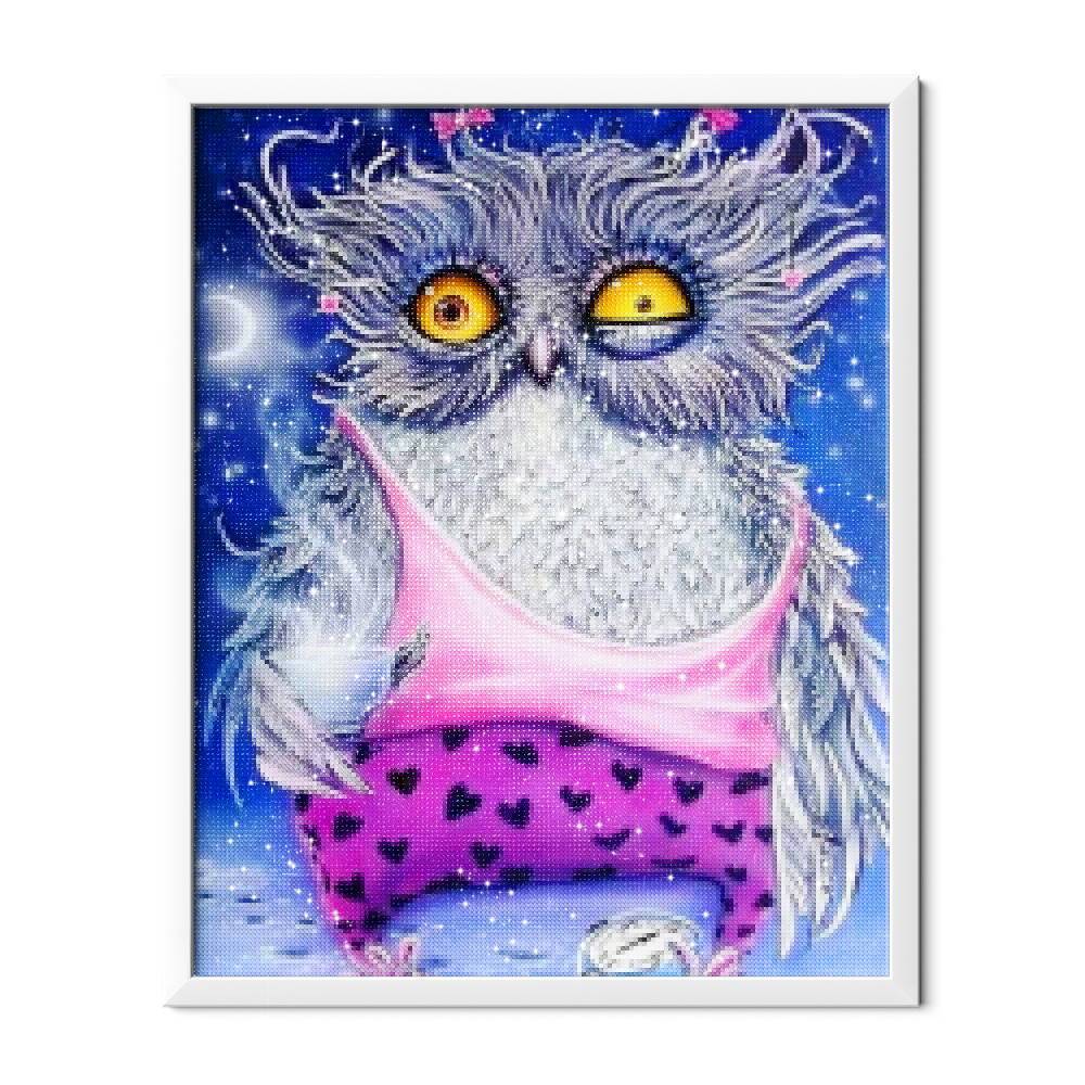 Búho de dibujos animados sin dormir - Hola Hobby