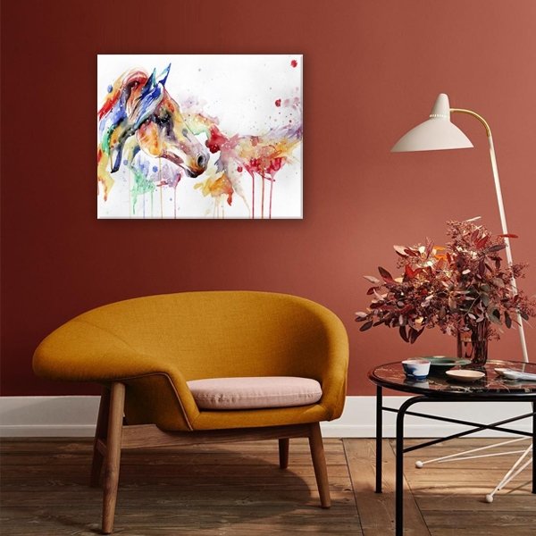 Caballo acuarela - Hola Hobby