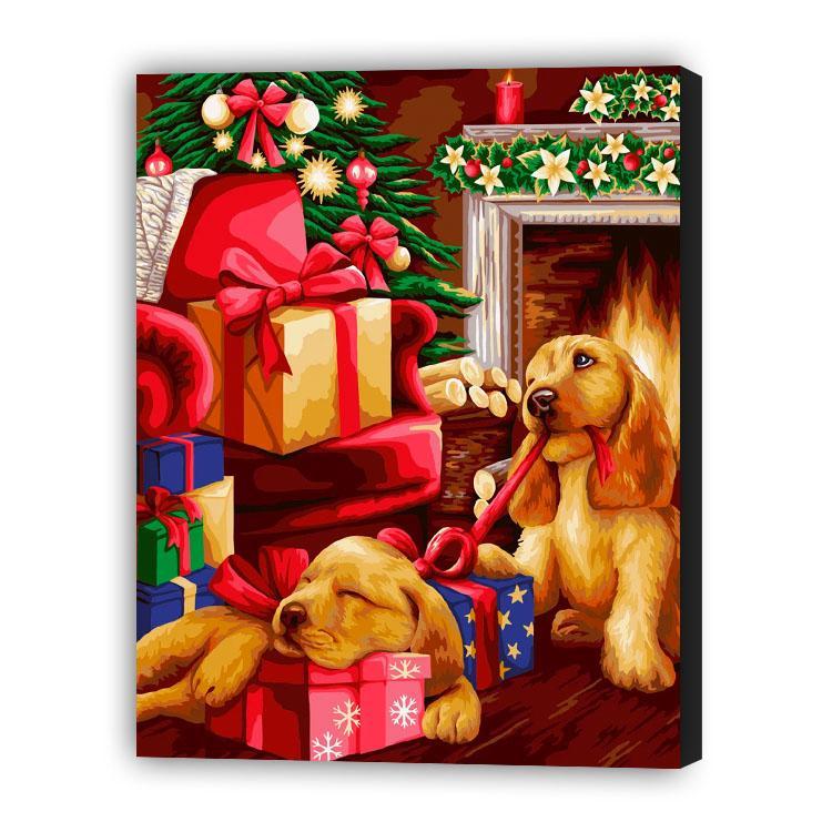 Cachorro con un Regalo - Hola Hobby