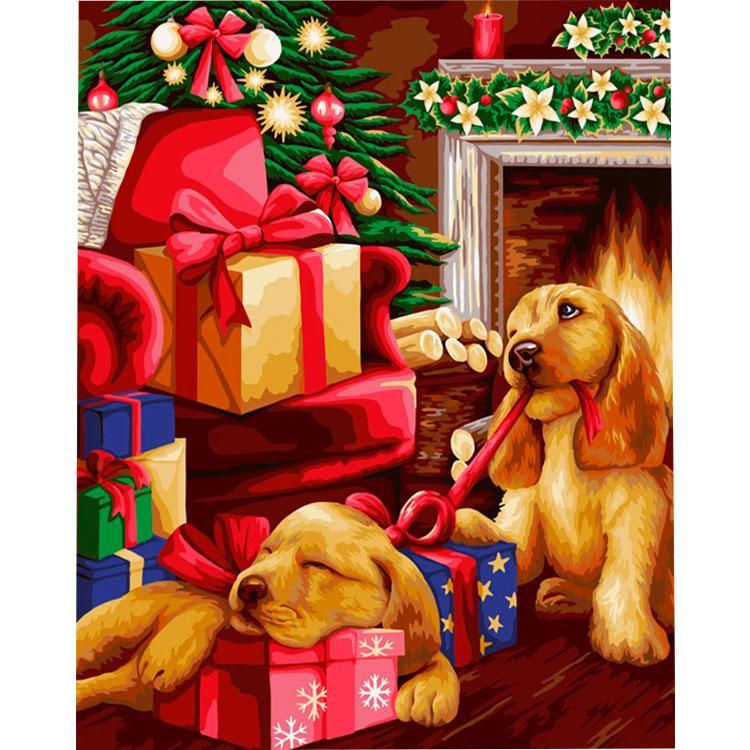 Cachorro con un Regalo - Hola Hobby