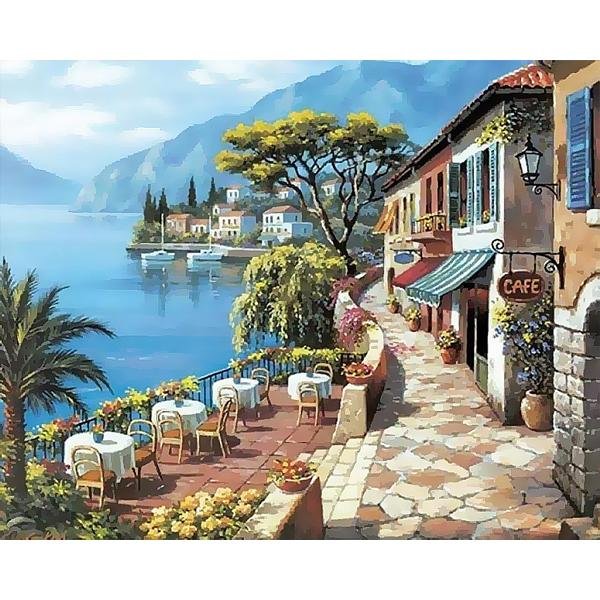 Café junto al mar - Hola Hobby