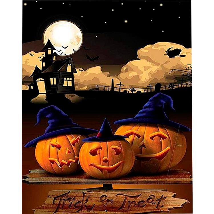 Calabazas en la Noche - Hola Hobby