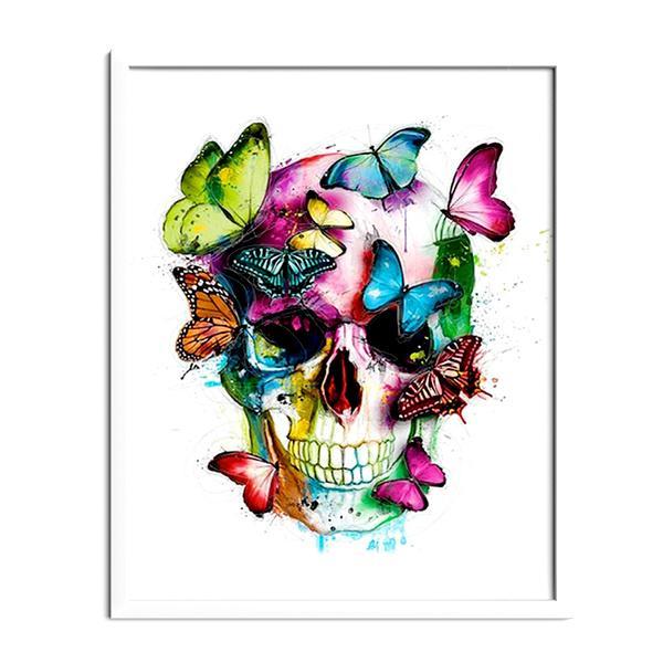 Calavera mariposa - Hola Hobby