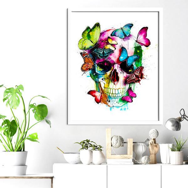 Calavera mariposa - Hola Hobby