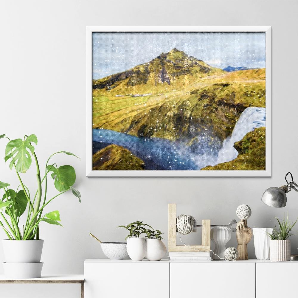 Cascada en islandia - Hola Hobby