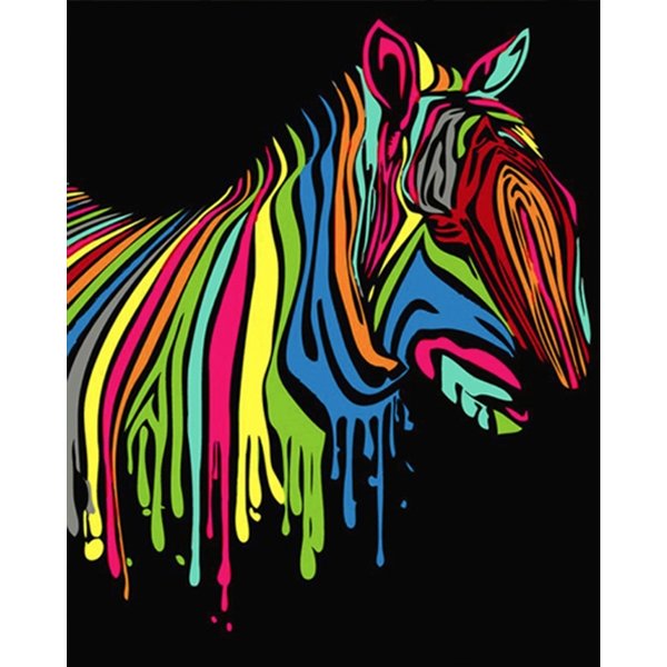 Cebra Arcoiris - Hola Hobby