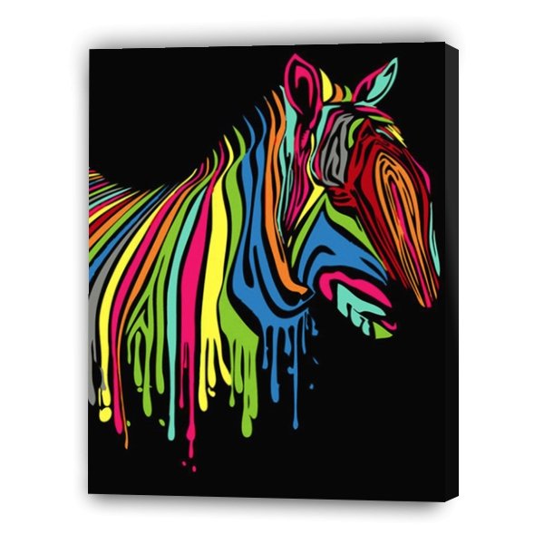Cebra Arcoiris - Hola Hobby