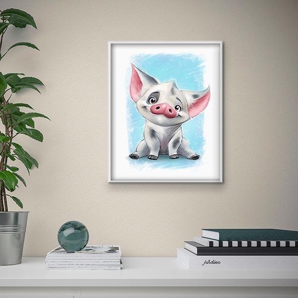 Cerdo de dibujos animados - Hola Hobby