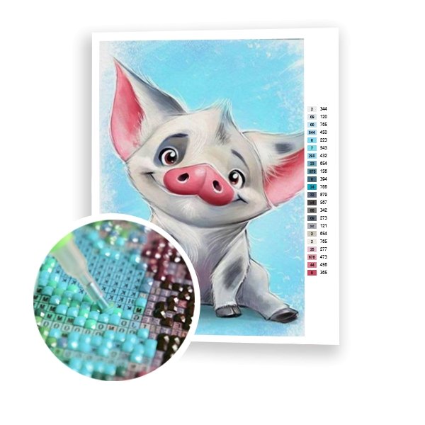 Cerdo de dibujos animados - Hola Hobby