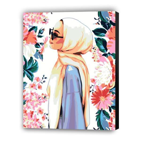 Chica en flores - Hola Hobby (5457188913303)