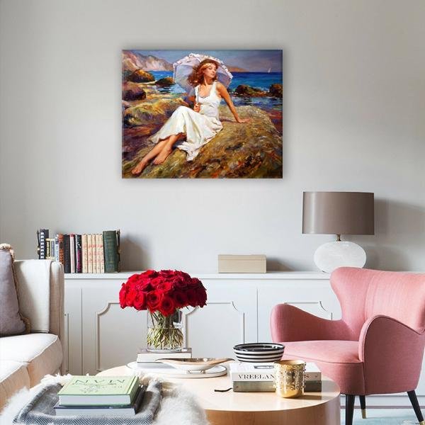 Chica en la playa - Hola Hobby