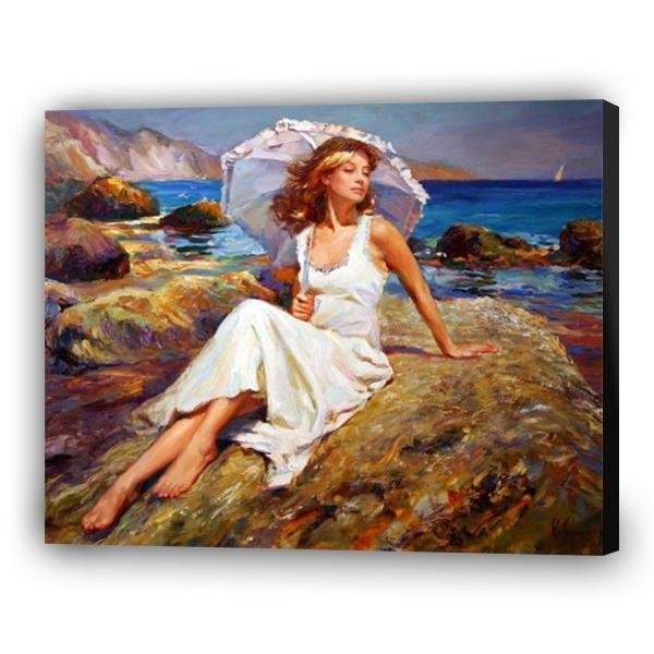 Chica en la playa - Hola Hobby