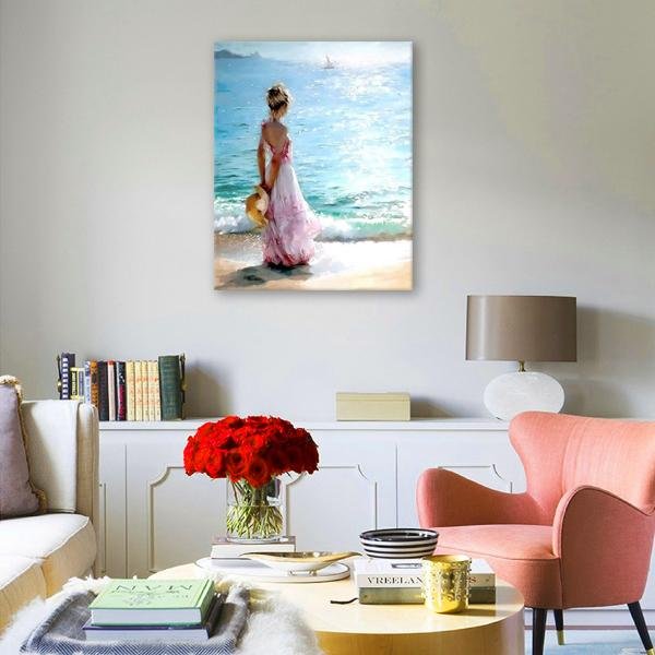 Chica junto al mar - Hola Hobby