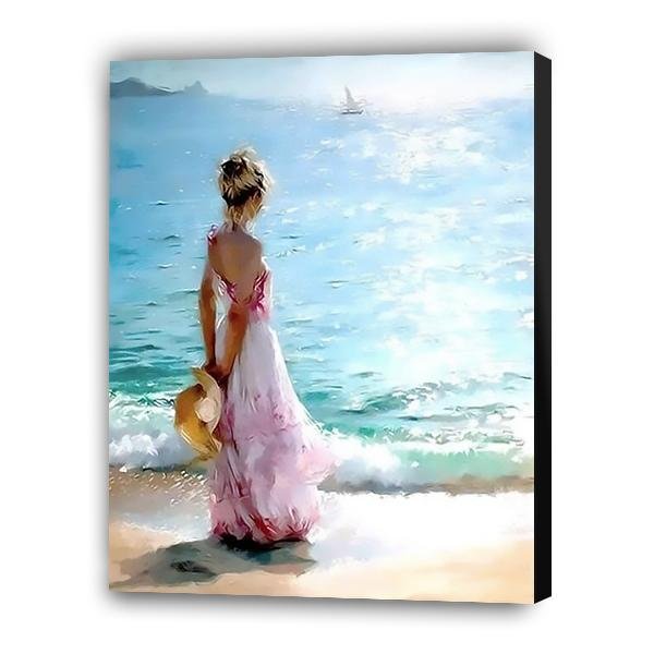 Chica junto al mar - Hola Hobby