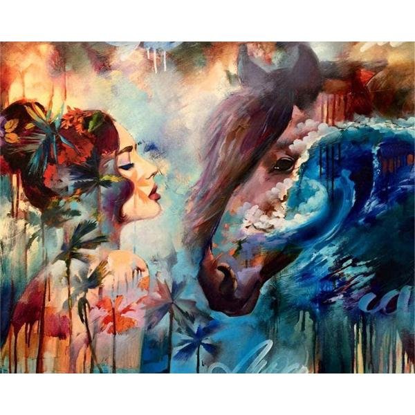 Chica y caballo - Hola Hobby