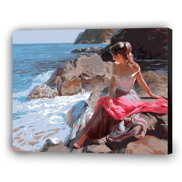 Chica y mar - Hola Hobby