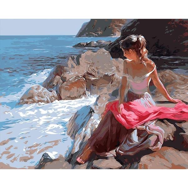 Chica y mar - Hola Hobby