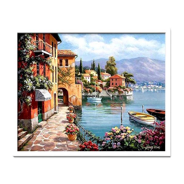 Ciudad en el lago - Hola Hobby