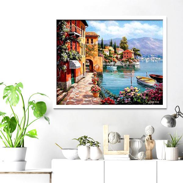 Ciudad en el lago - Hola Hobby