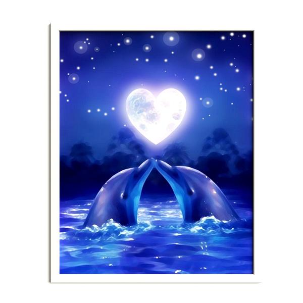 Corazón de luna - Hola Hobby