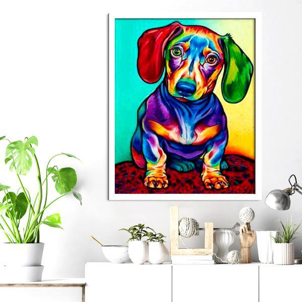 Dachshund de color - Hola Hobby