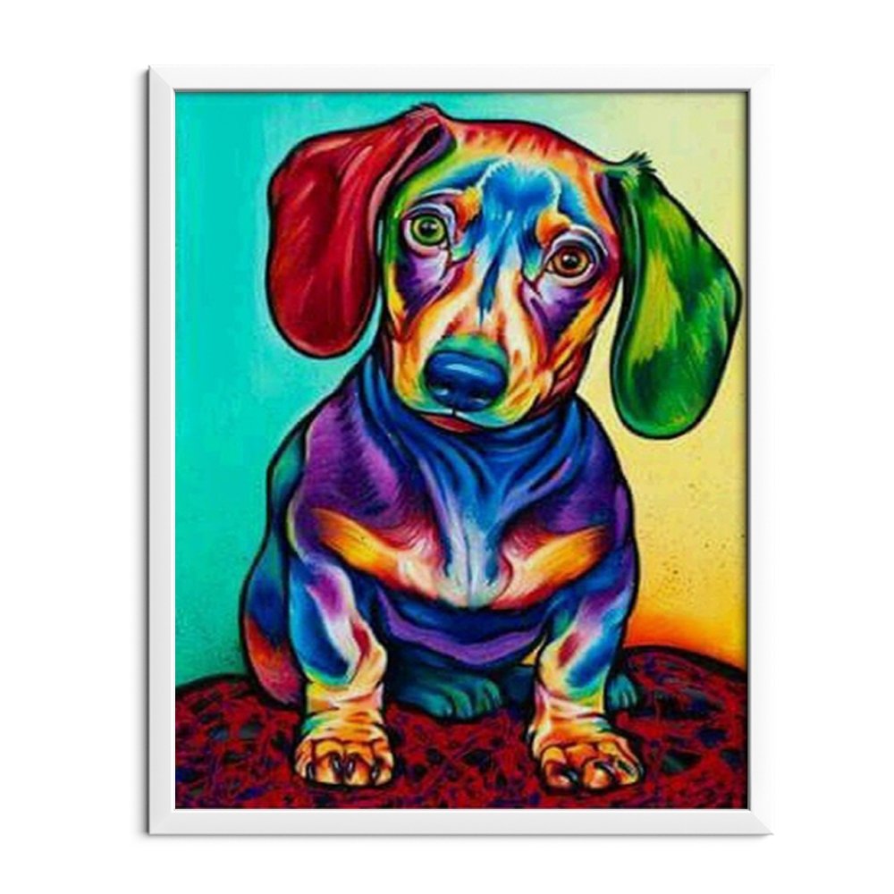 Dachshund de color - Hola Hobby