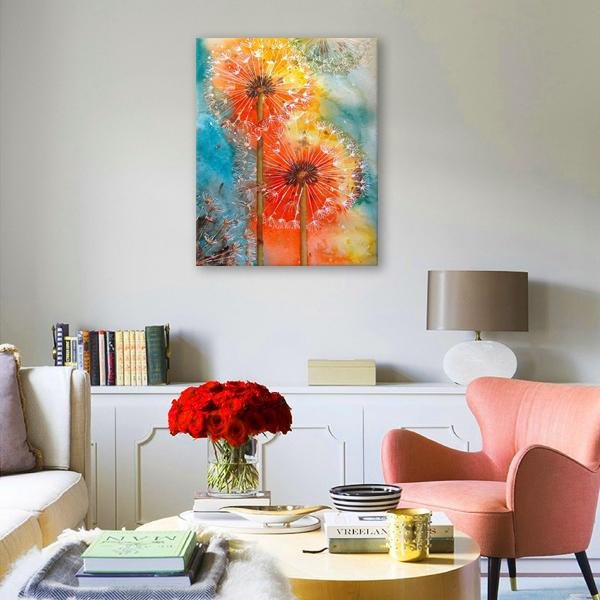 Diente de león naranja - Hola Hobby