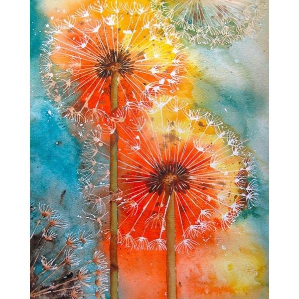 Diente de león naranja - Hola Hobby