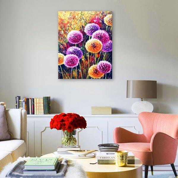 Dientes de león brillantes - Hola Hobby