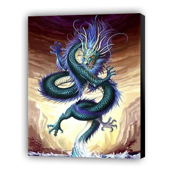 Dragón azul - Hola Hobby
