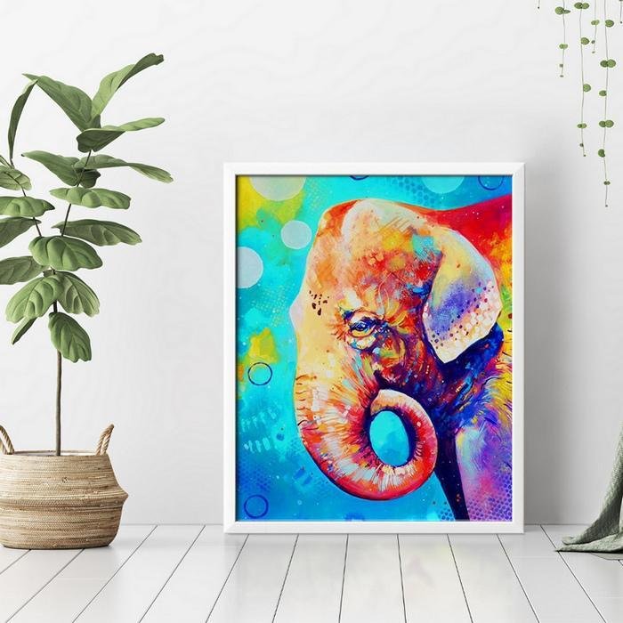 Elefante colorido - Hola Hobby