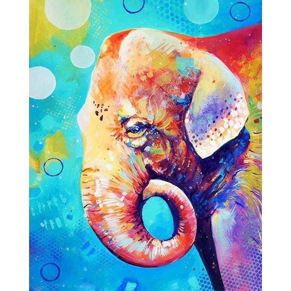 Elefante multicolor - Hola Hobby