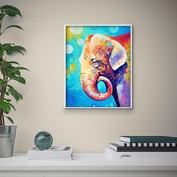 Elefante multicolor - Hola Hobby